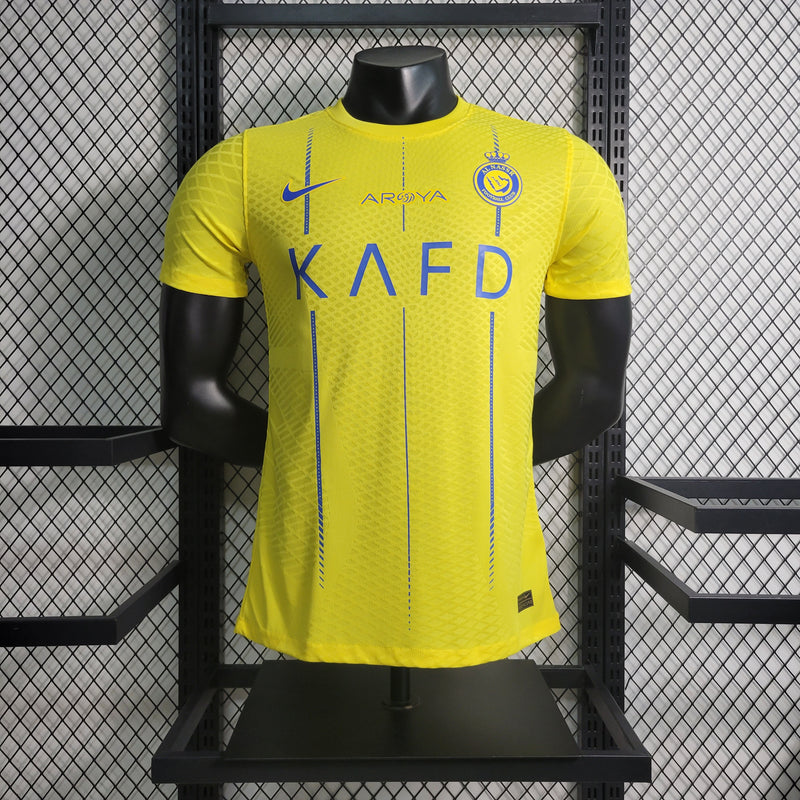 Camisa Al-Nassr Masculino - Temporada 2023/24 - Home (Versão Jogador)