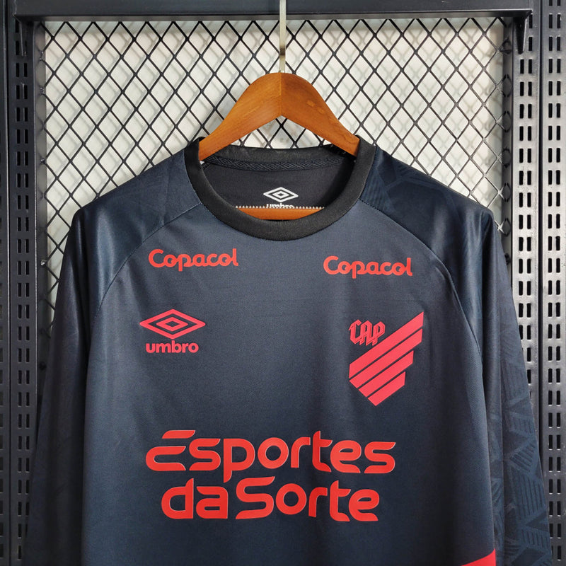 Camisa Manga Longa Athletico Paranaense Masculino - Temporada 2023/24 - Away