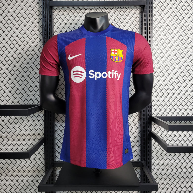 Camisa Barcelona Masculino - Temporada 2023/24 - Home (Versão Jogador)