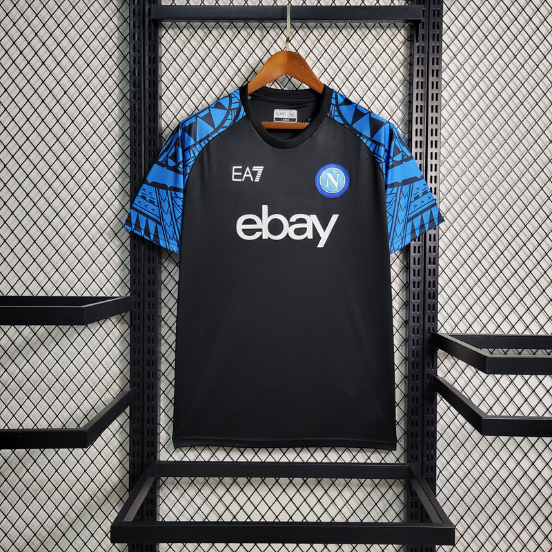 Camisa Napoli Masculino - Temporada 2023/24 - Uniforme de Treino