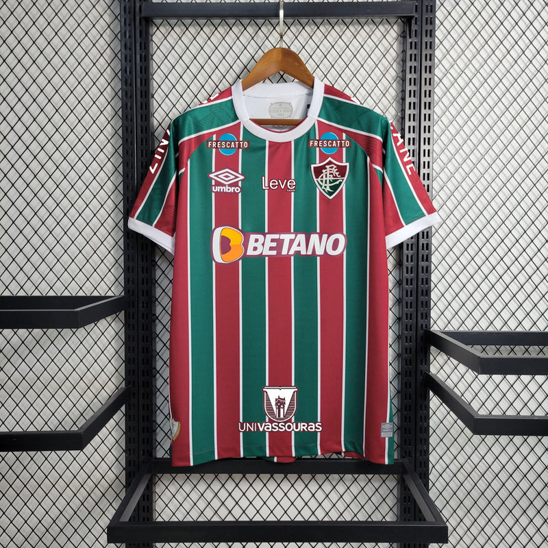 Camisa Fluminense Masculino - Temporada 2023/24 - Home (Todos os patrocínios)
