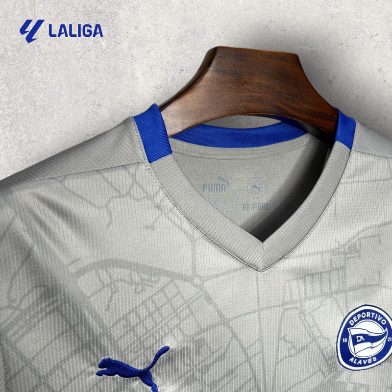 Camisa Alavés Masculino - Temporada 2024/25 - Away