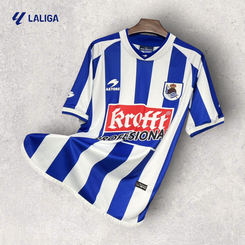 Retrô Real Sociedad Home - Temporada 2002/03 - Home