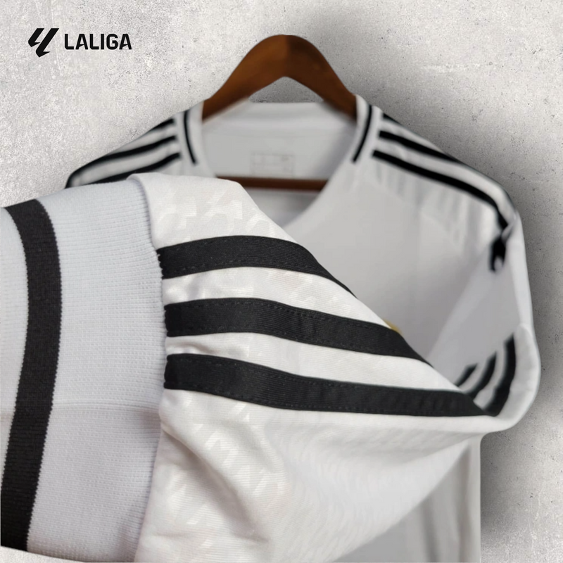 Camisa Manga Longa Real Madrid Masculino - Temporada 2024/25 - Home