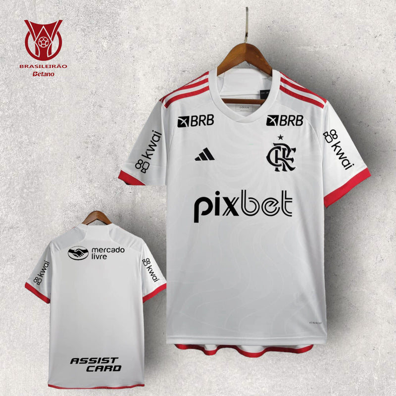 Camisa Flamengo Masculino - Temporada 2024/25 - Away (Todos os patrocínios)