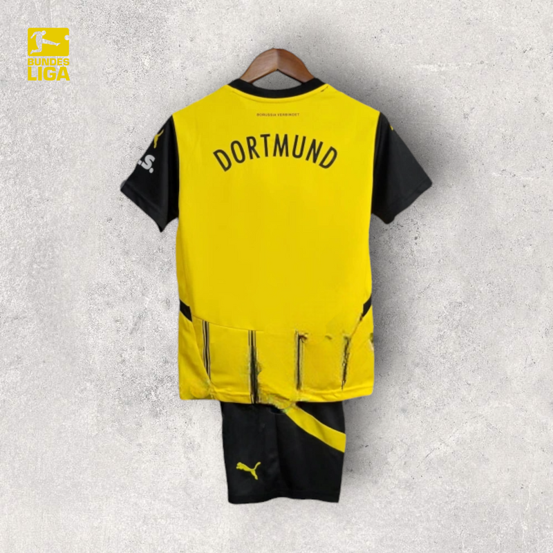 Kit Infantil Borussia Dortmund - Temporada 2024/25 - Home "Liga"