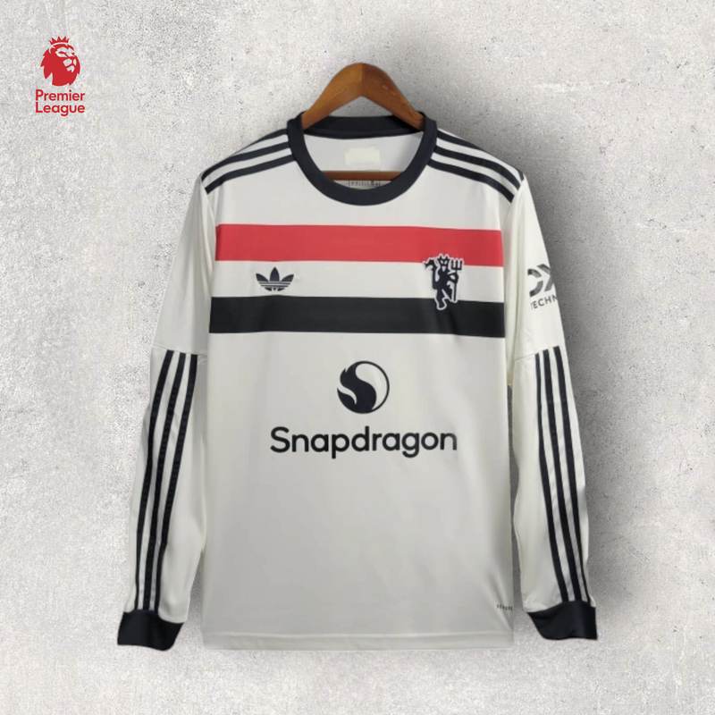 Camisa Manga Longa Manchester United Masculino - Temporada 2024/25 - Uniforme III