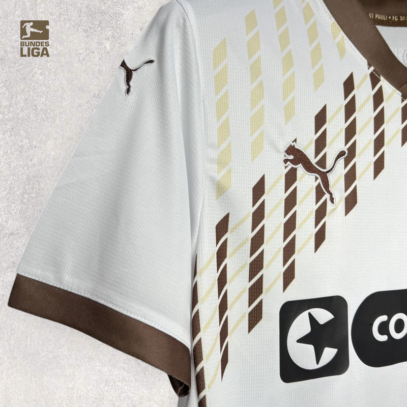 Camisa St. Pauli Masculino - Temporada 2024/25 - Away