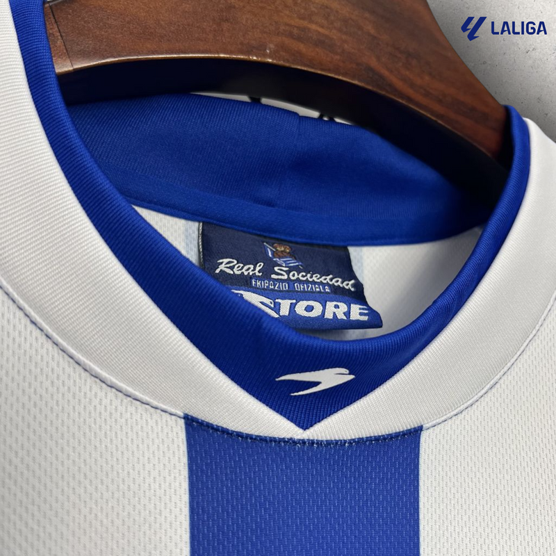 Retrô Real Sociedad Home - Temporada 2002/03 - Home