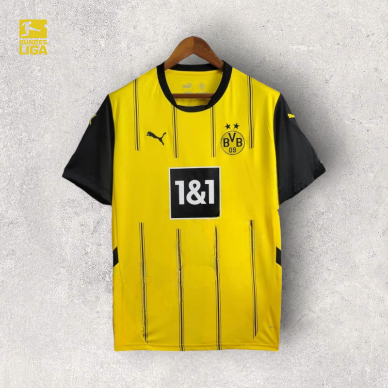 Camisa Borussia Dortmund Masculino - Temporada 2024/25 - Home "Liga"