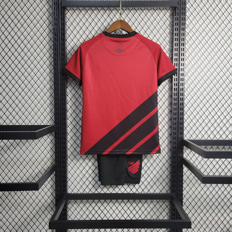 Kit Infantil Athletico Paranaense - Temporada 2023/24 - Home