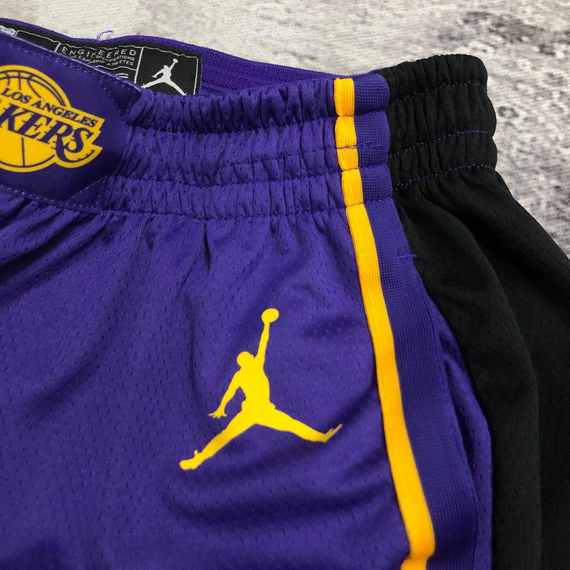 Short Los Angeles Lakers - Roxo e Preto