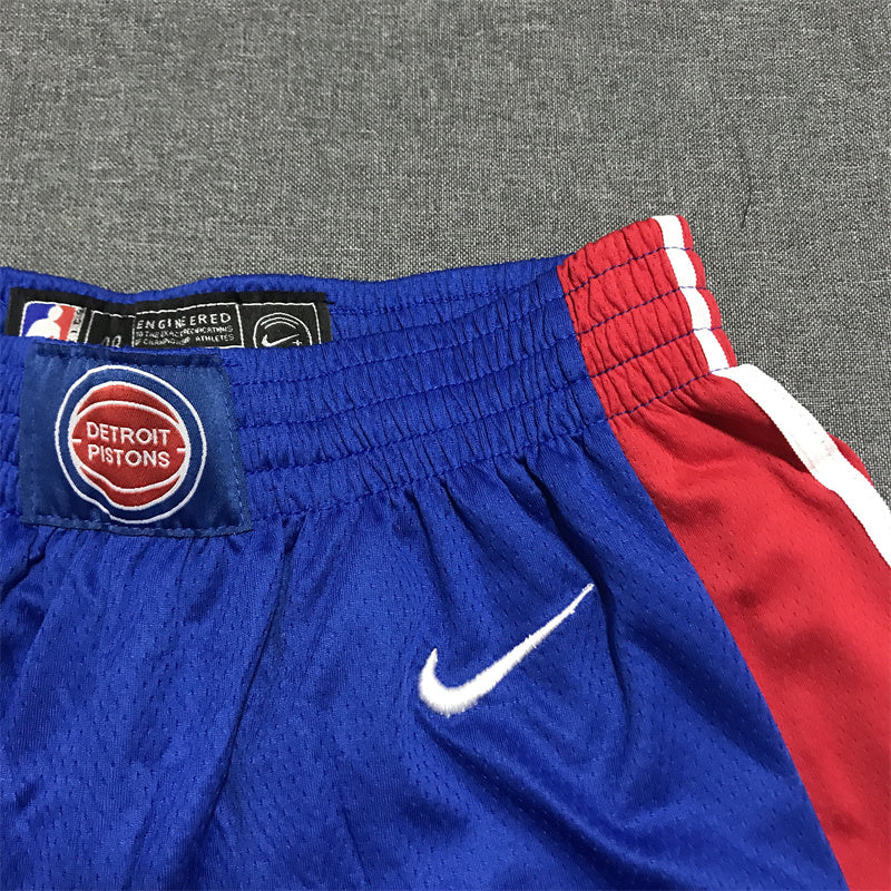 Short Detroit Pistons - Azul e Vermelho