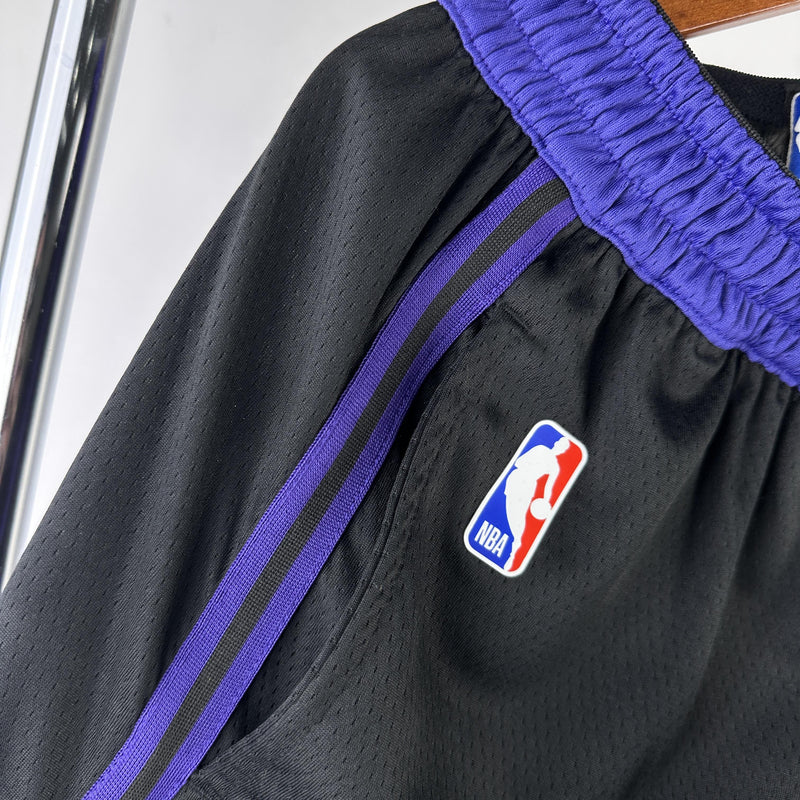 Short Los Angeles Lakers - Preto e Roxo