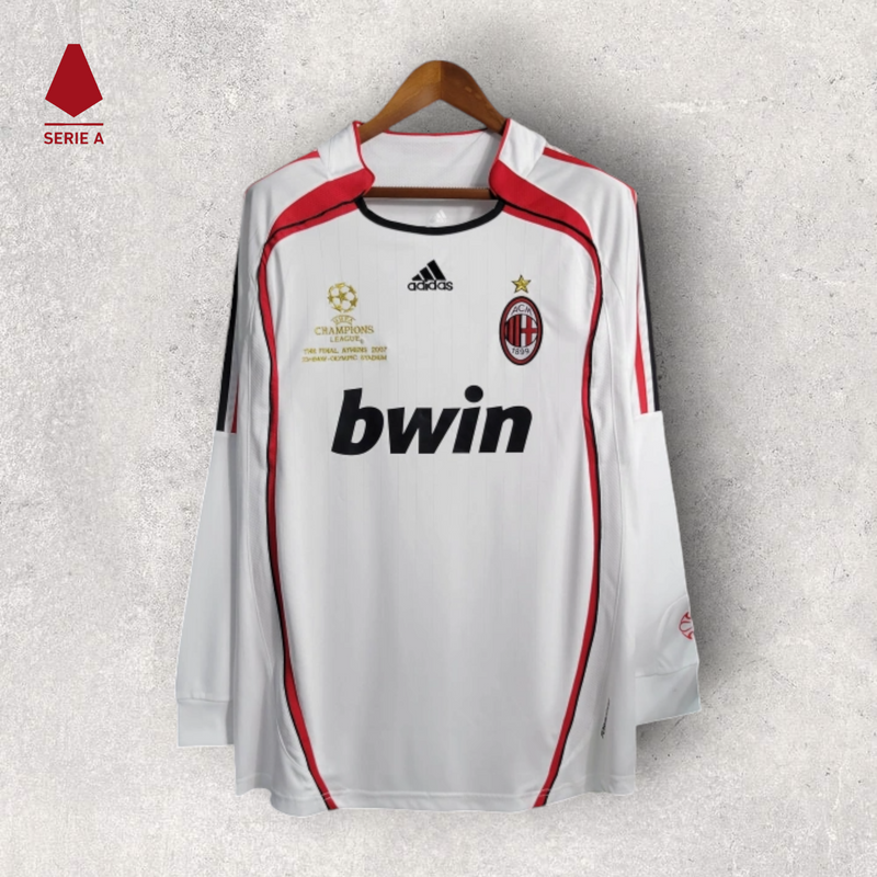 Retrô Manga Longa Milan - Temporada 2006/07 - Away