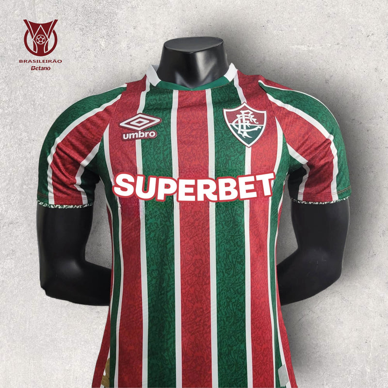 Camisa Fluminense Masculino - Temporada 2024/25 - Home (Versão Jogador)