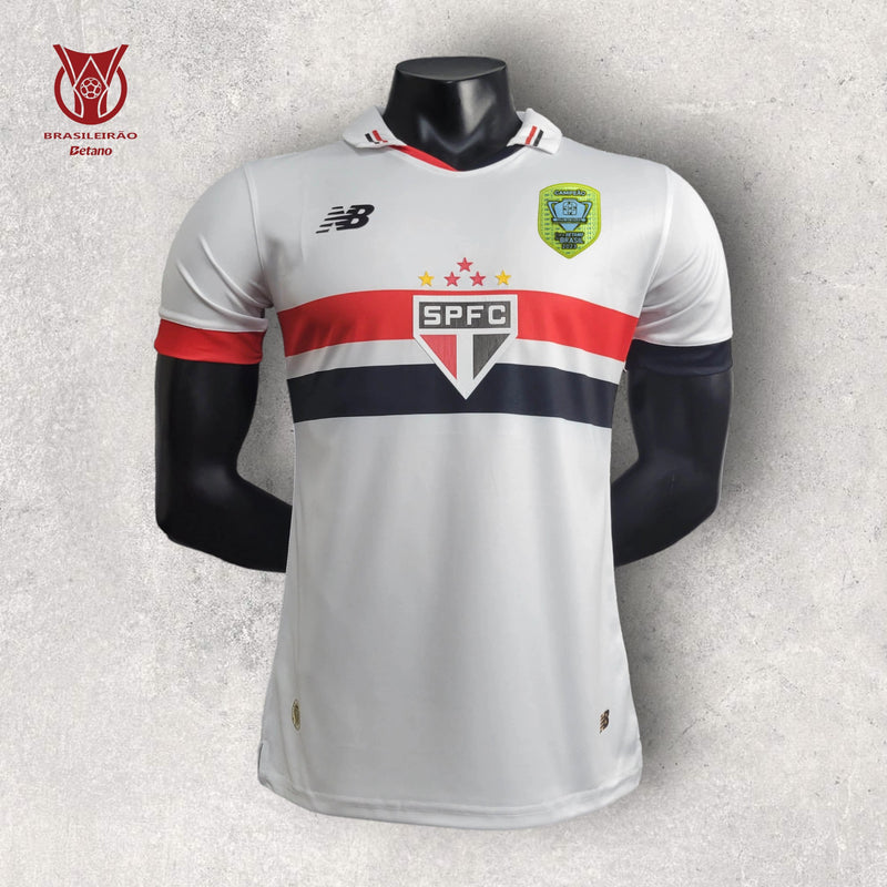 Camisa São Paulo Masculino - Temporada 2024/25 - Home (Versão Jogador + Um Patch)