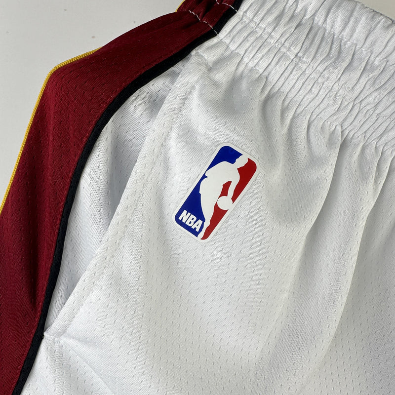 Short Miami Heat - Branco e Vermelho