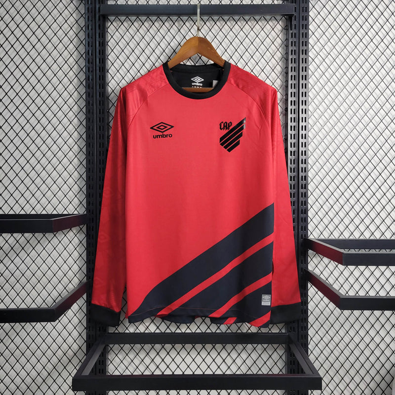 Camisa Manga Longa Athletico Paranaense Masculino - Temporada 2023/24 - Home