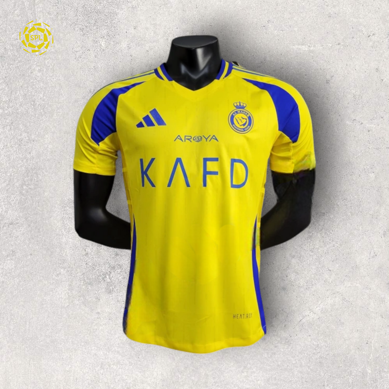 Camisa Al-Nassr Masculino - Temporada 2024/25 - Home (Versão Jogador)