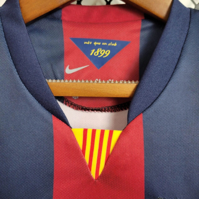 Kit Infantil Retrô Barcelona - Temporada 2014/15 - Home