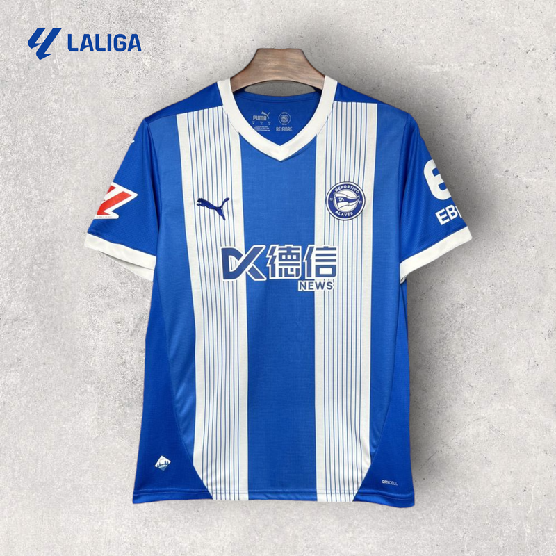 Camisa Alavés Masculino - Temporada 2024/25 - Home