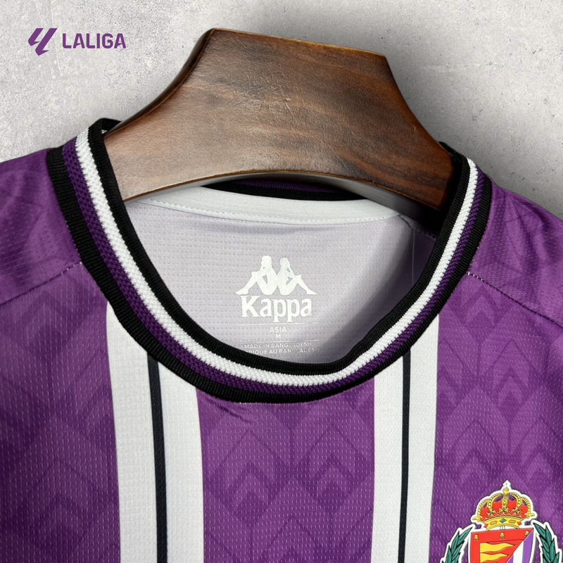 Camisa Real Valladolid Masculino - Temporada 2024/25 - Home