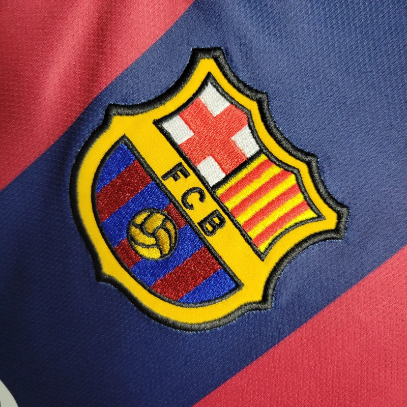 Retrô Manga Longa Barcelona - Temporada 2014/15 - Home