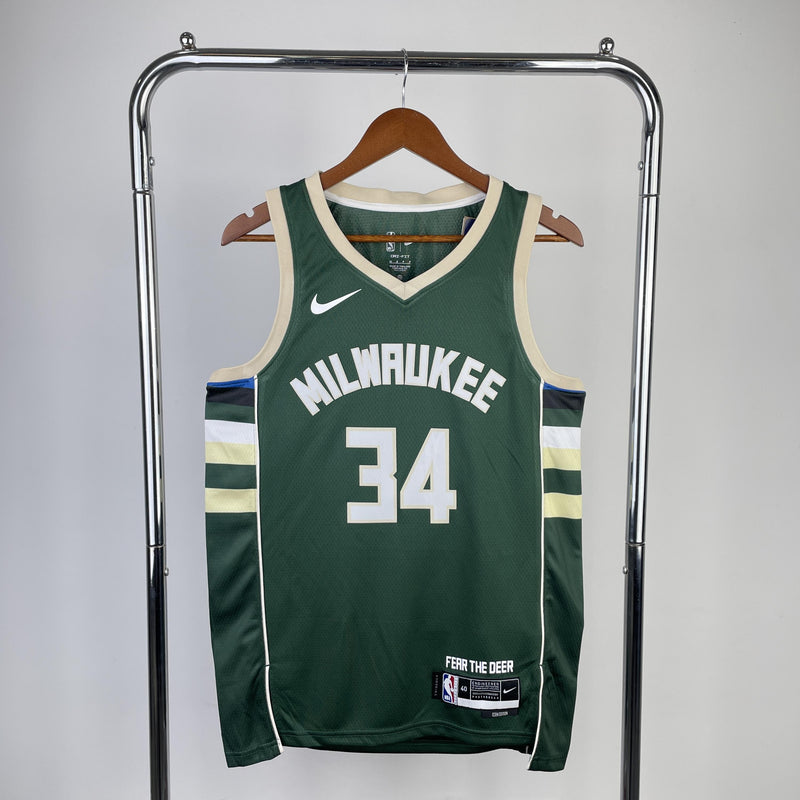 Regata Milwaukee Bucks - Temporada 2022/23 - Icon Edition