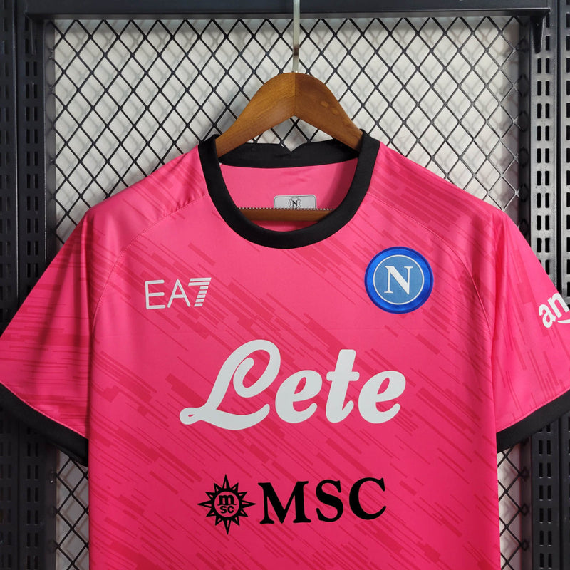 Camisa Napoli Masculino - Temporada 2023/24 - Uniforme de Goleiro