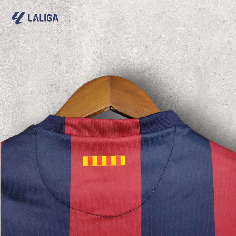 Kit Infantil Retrô Barcelona - Temporada 2014/15 - Home