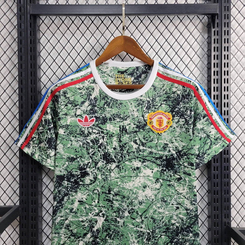 Camisa Manchester United Masculino - Temporada 2023/24 - Edição Especial "Stone Roses"