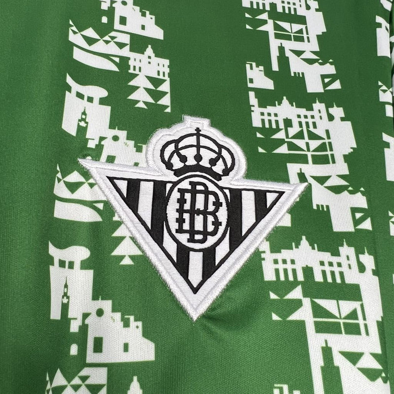 Camisa Real Betis Masculino - Temporada 2024/25 - Uniforme Pré-Jogo I