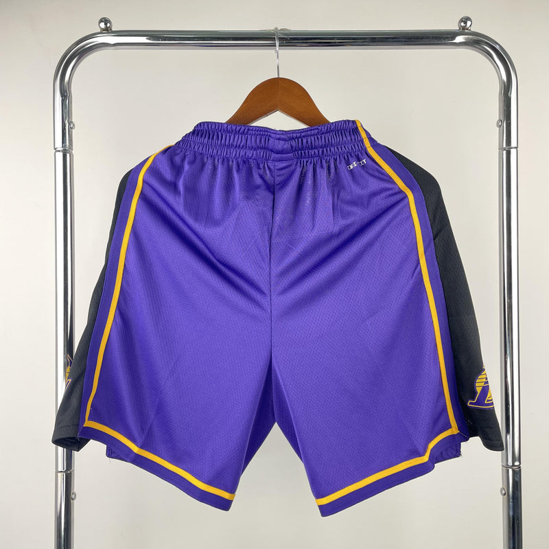 Short Los Angeles Lakers - Roxo e Preto