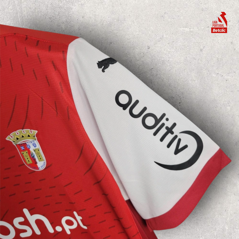 Camisa Sporting Braga Masculino - Temporada 2024/25 - Home