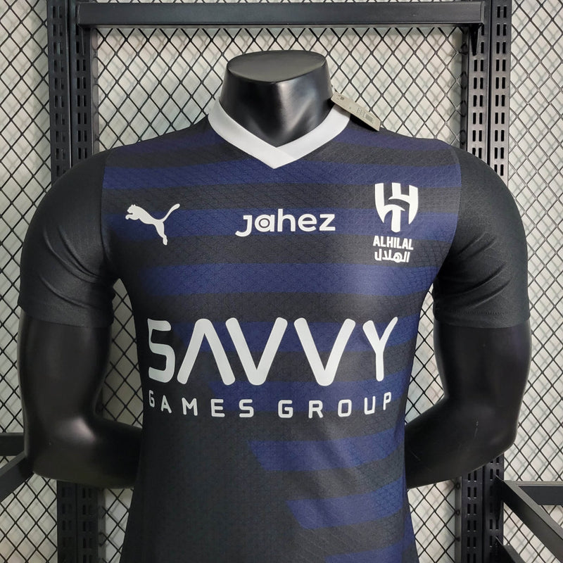 Camisa Al-Hilal Masculino - Temporada 2023/24 - Uniforme III (Versão Jogador)