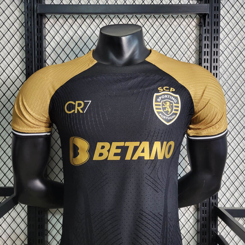 Camisa Sporting CP Masculino - Temporada 2023/24 - Uniforme III (Versão Jogador)