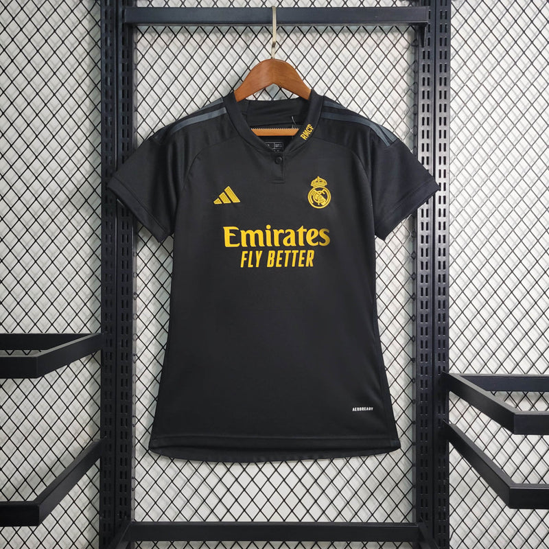 Camisa Real Madrid Feminina - Temporada 2023/24 - Uniforme III