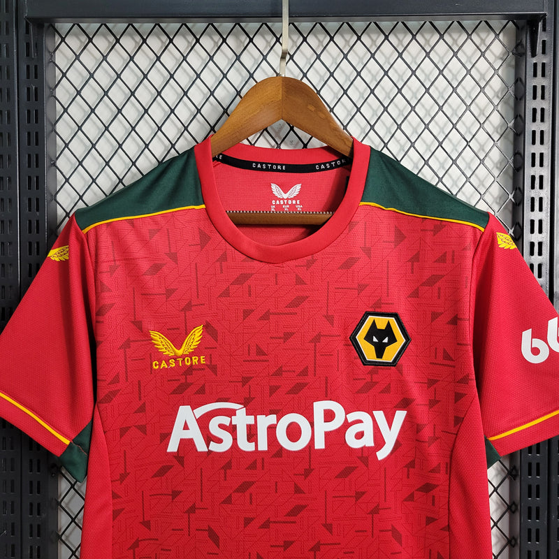Camisa Wolverhampton Masculino - Temporada 2023/24 - Away