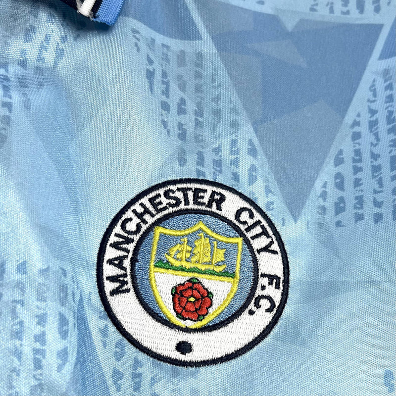 Retrô Manchester City - Temporada 1989/91 - Home