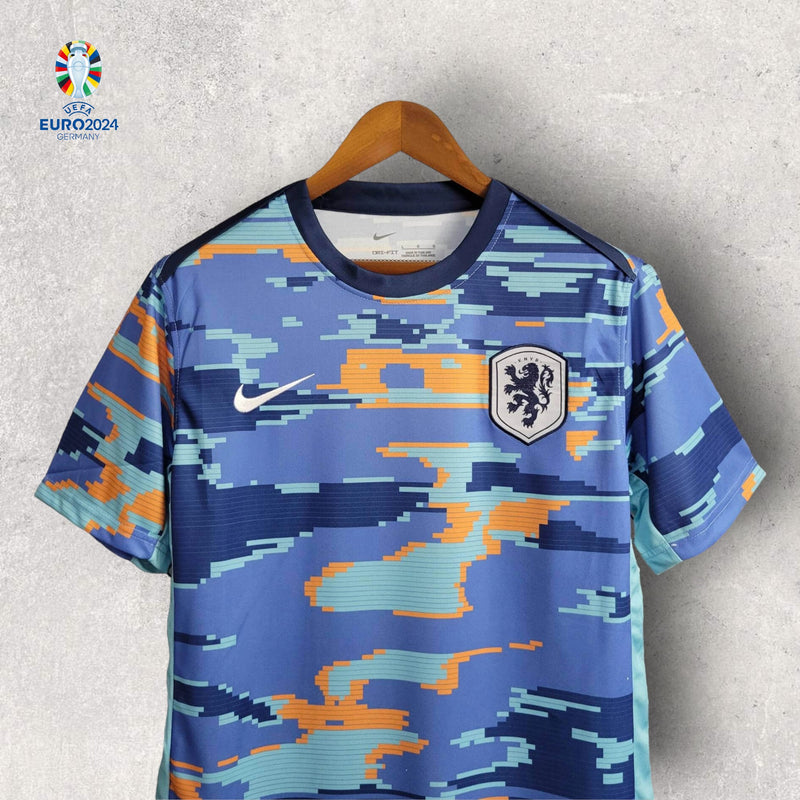 Camisa Holanda Masculino - Temporada 2024/25 - Uniforme de Treino