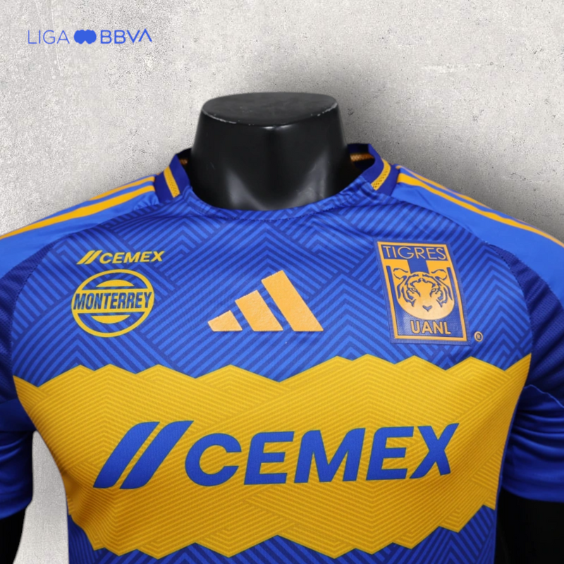 Camisa Tigres UANL Masculino - Temporada 2024/25 - Away (Versão Jogador)