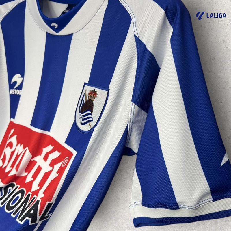 Retrô Real Sociedad Home - Temporada 2002/03 - Home