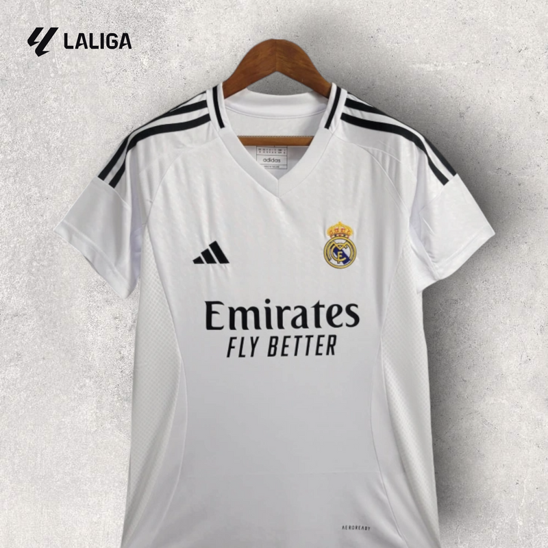 Camisa Real Madrid Feminina - Temporada 2024/25 - Home