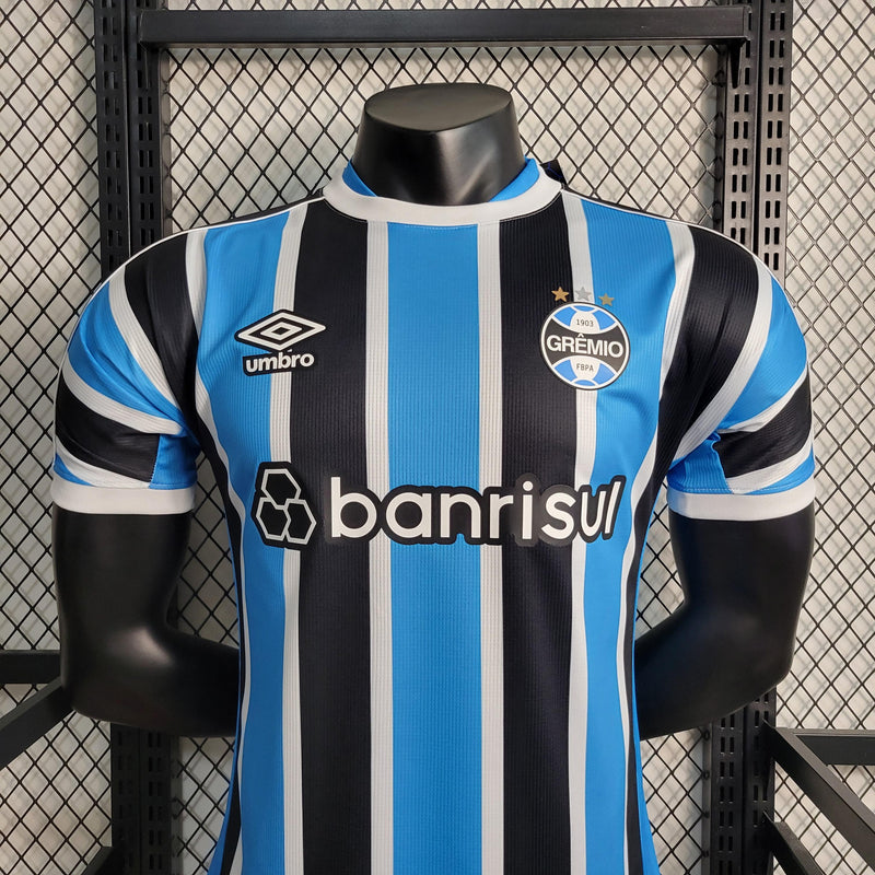 Camisa Grêmio Masculino - Temporada 2023/24 - Home (Versão Jogador)