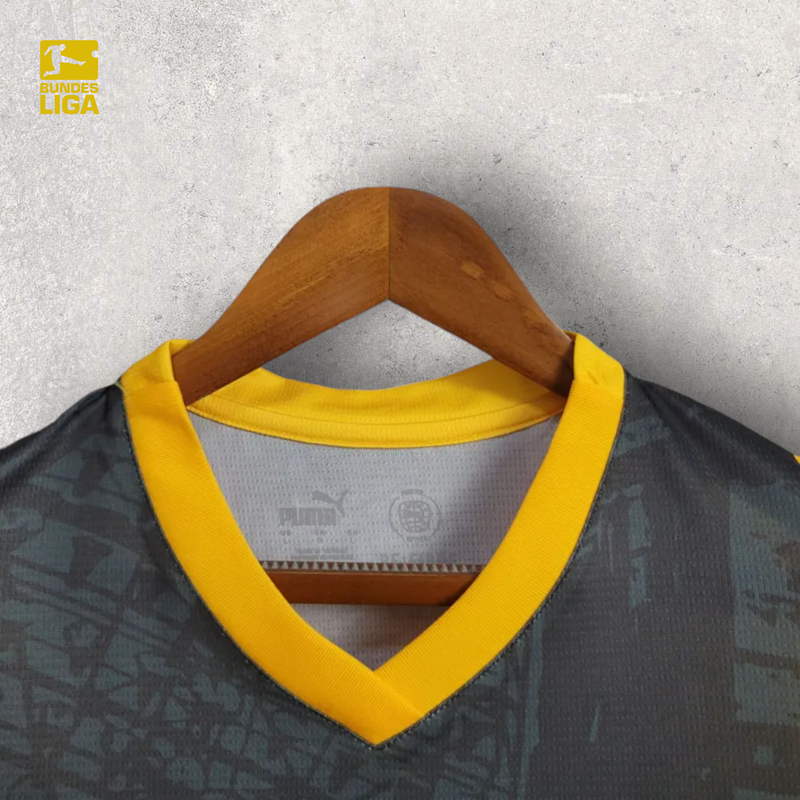 Camisa Borussia Dortmund Masculino - Temporada 2024/25 - Edição Especial 50 anos "Signal Iduna Park"