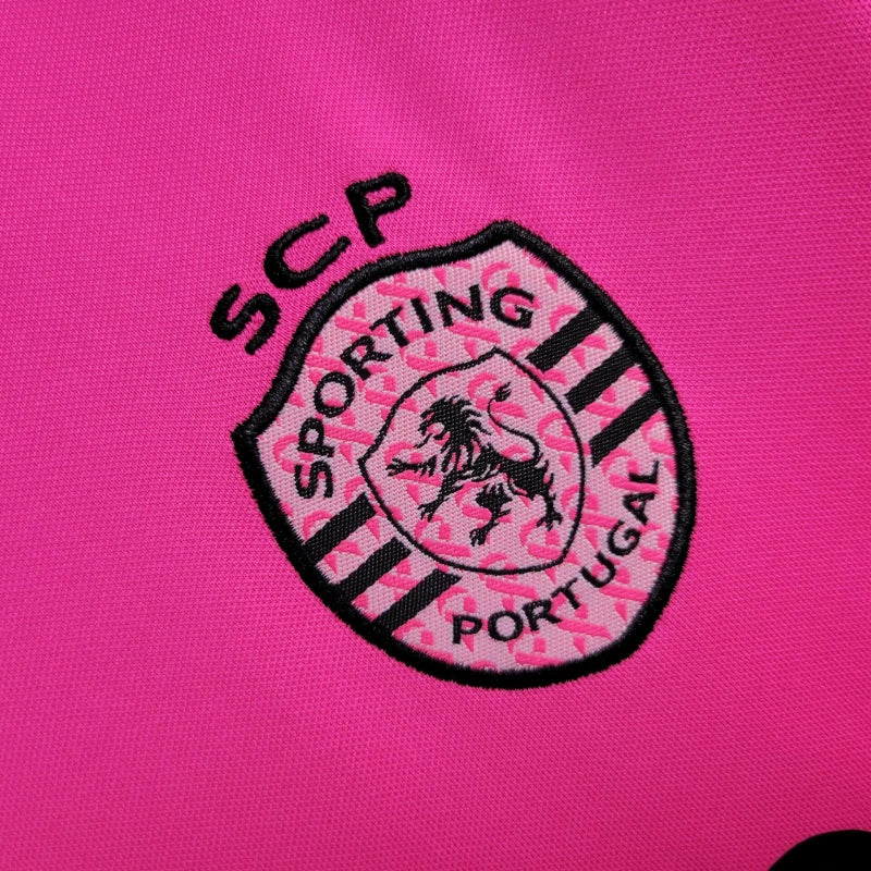 Kit Infantil Sporting CP - Temporada 2024/25 - Edição Especial "Outubro Rosa"