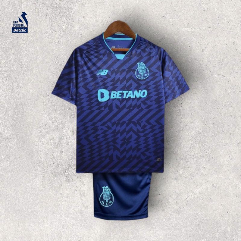 Kit Infantil FC Porto - Temporada 2024/25 - Uniforme III