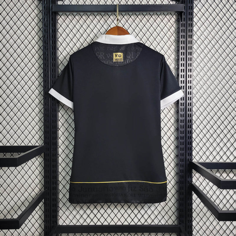 Camisa Vasco Feminina - Temporada 2023/24 - Uniforme III "Camisas Negras"