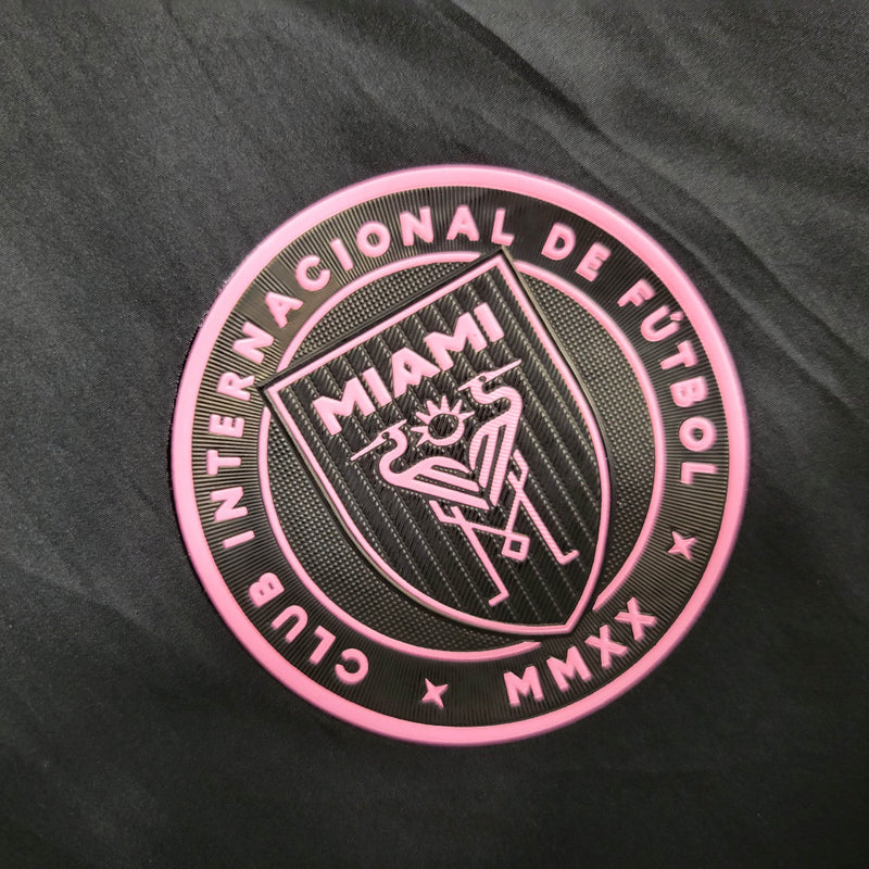 Windbreak Corta-Vento Inter Miami Masculino - Preto e Rosa